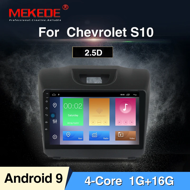 9853 4G LTE Android 9,0 Автомобильный DVD Радио для Trailblazer Chevrolet Colorado S10 gps навигационный экран Радио Аудио мультимедийный плеер - Цвет: 16G