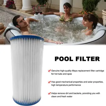 

Pool Water Filter Cartridges Type A or Type C Filter Cartridge Pool Pump Replacement Filter Cartridge for Swimming Pool