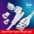 3 in 1 White Cable