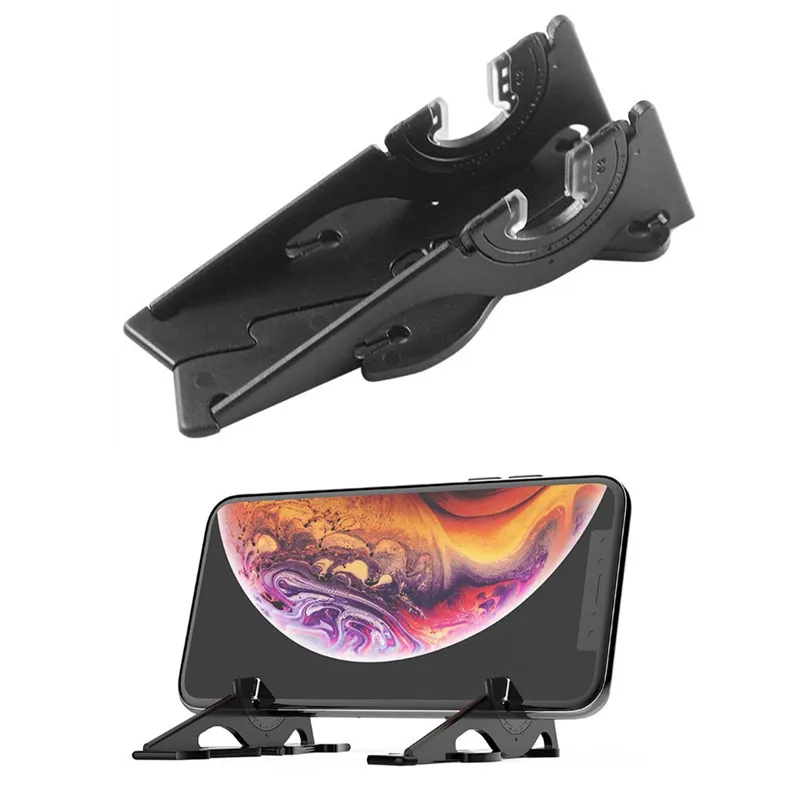 

Foldable Card Type Mobile Phone Holder Stand Portable Compact Adjustable Photography Tripod for Smart Cellphones Accessories