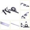 LAMEZIA 3 In 1 300mm Adjustable Measuring Ruler Multi Combination Square Angle Finder Protractor Tools 3