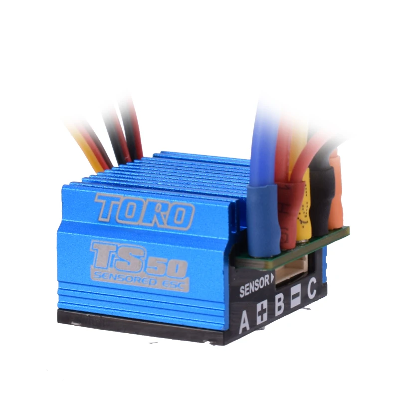 SkyRC TS50 50A ESC Бесщеточный датчик ed с 6 в/2A BEC поддержка датчика Датчик меньше бесщеточный двигатель для 1/10 багги/RC автомобиля