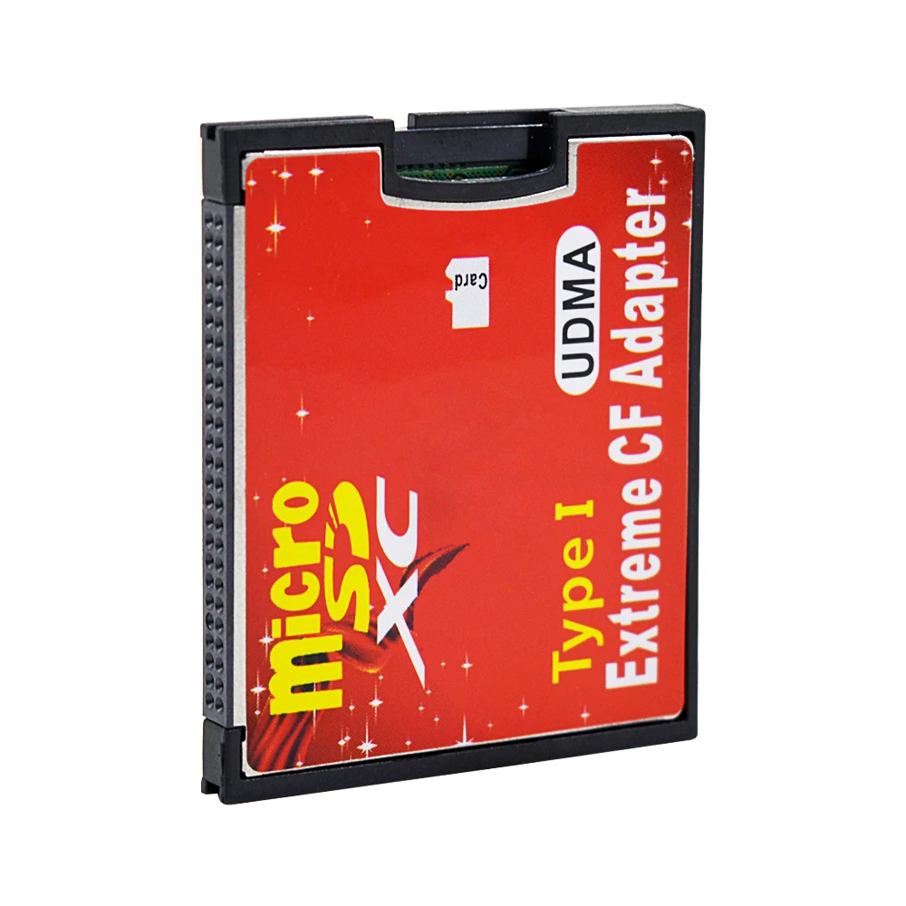 CHIPAL красный UDMA высокоскоростной Micro SD TF для CF адаптер MicroSD MicroSDHC для компактной вспышки тип I карта памяти конвертер ридер