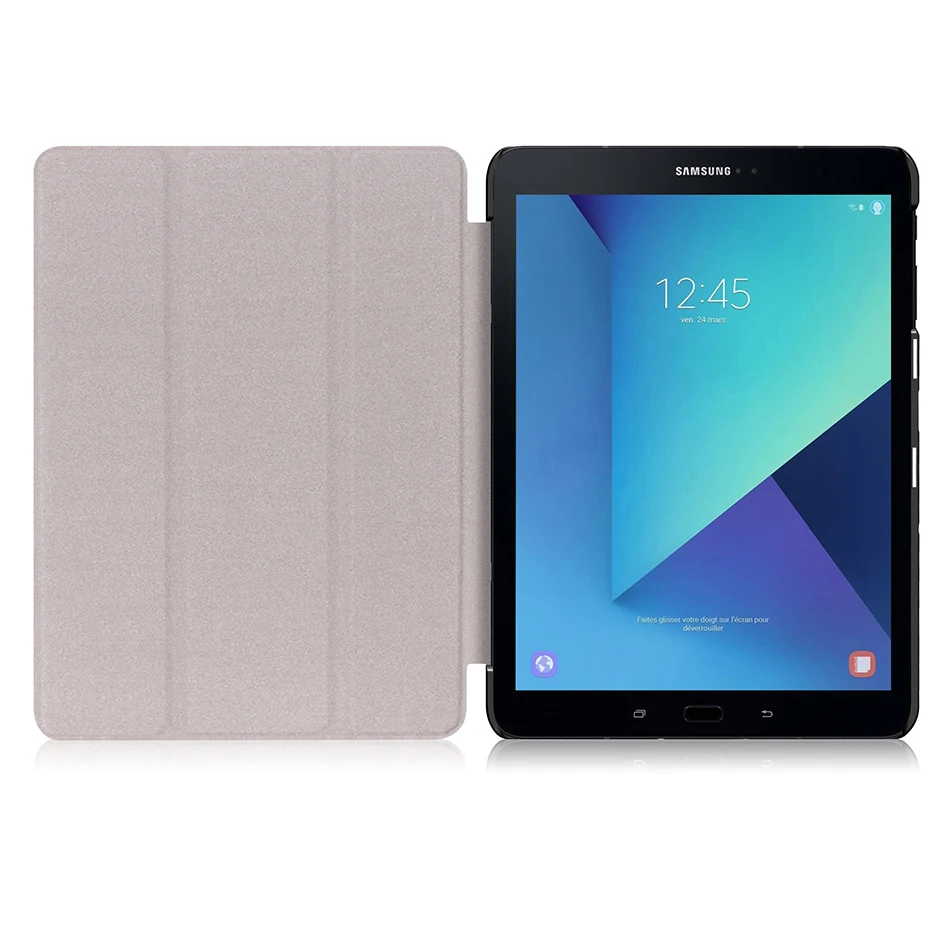 Чехол для планшета MTT для samsung Galaxy Tab S3, 9,7 дюймов, SM-T820, SM-T825, SM-T829 из искусственной кожи, трехслойный Магнитный откидной Чехол-подставка