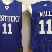 Королевский Синий Размер S, M, L, XL, 2XL, 3XL Кентукки дикие кошки#11 СТЕНА Джерси