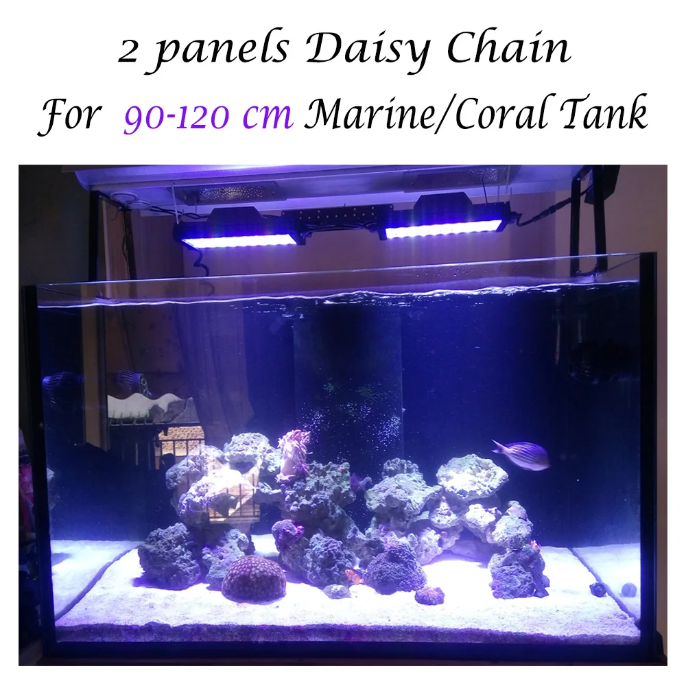 PopBloom морской аквариум светодиодный светильник ing reef led аквариумная лампа led для аквариума светильник для аквариума морской Светодиодный светильник s Рыбалка MJ3BP2