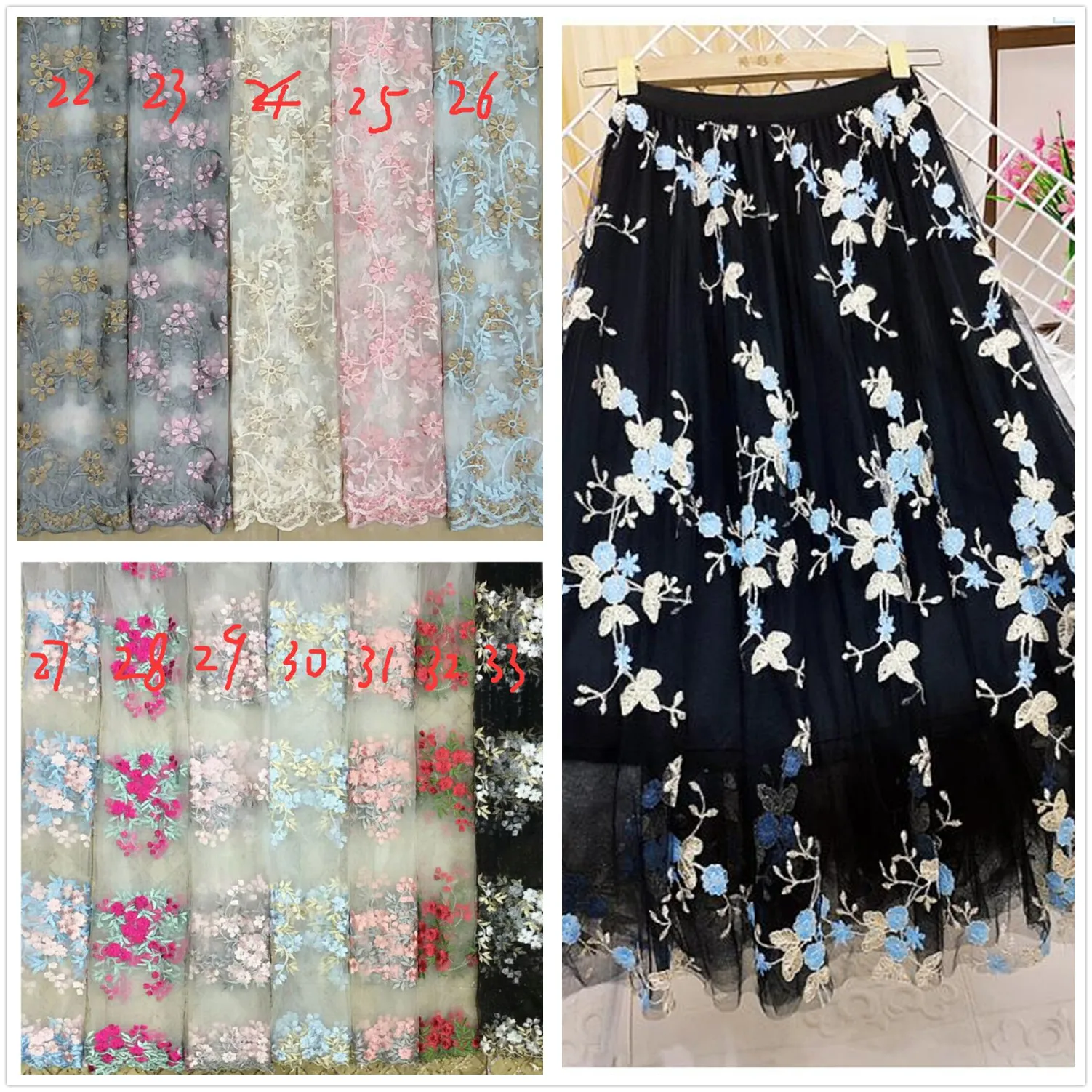 Женская объемная трехмерная бабочка Водорастворимая Вышивка кружевная сетчатая