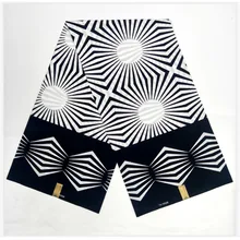 pagne высокого качества батик Вощеная африканская с принтом в ткань поплин голландский блок хлопок 6 ярдов женщина платье ткань V-L 736