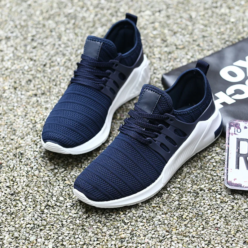 Fly Woven Running MEN'S shoes pu Bottom Light Running Shoes Summer Hot Selling 759