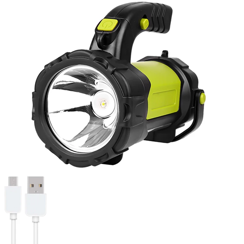 A Многофункциональный светодиодный фонарь для кемпинга, USB Перезаряжаемый внешний аккумулятор, фонарик, фонарь для ураганов, аварийных ситуаций, походов, рыбалки - Испускаемый цвет: A