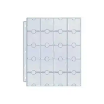 

10 x ULTRA PRO cards pages PLATINUM 20 POCKET POG COINS TAZOS CAPS PAGES SLEEVES