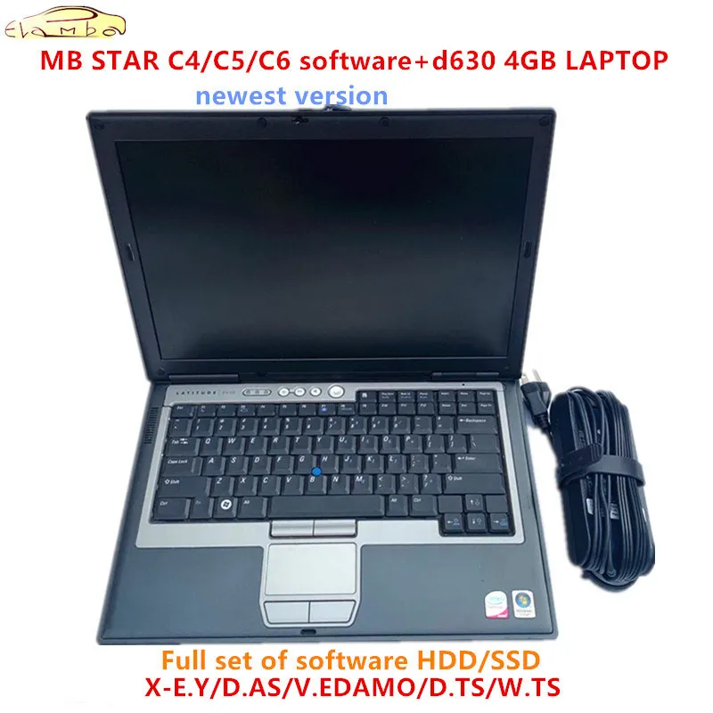 12 новейшее полное Программное обеспечение для MB STAR C4/C5/C6 SSD/HDD программное обеспечение с d630 4GB Ноутбук готов к использованию mb star c5 программное обеспечение