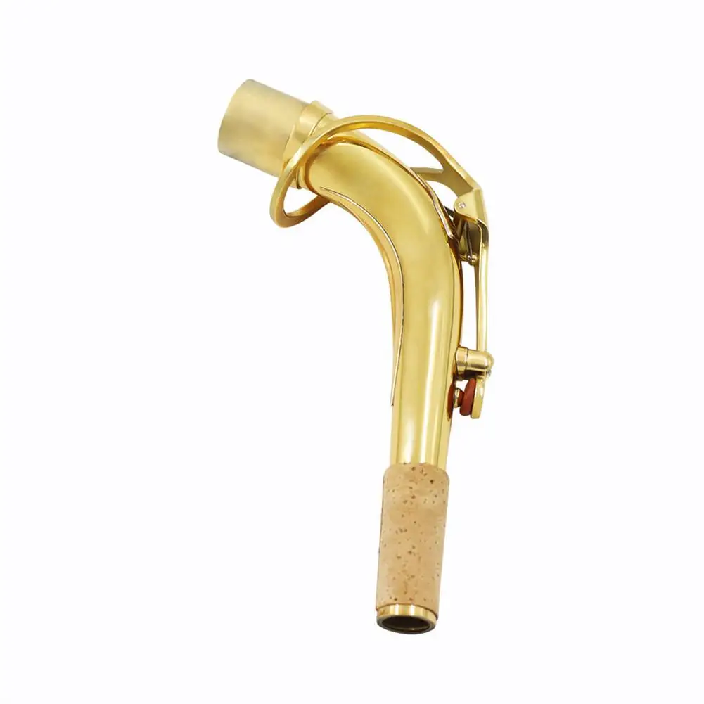 

Brass Alto Voice Saxophone Elbow Bend Neck for Lightweight Sax Musical Instruments Saxophone Accessories