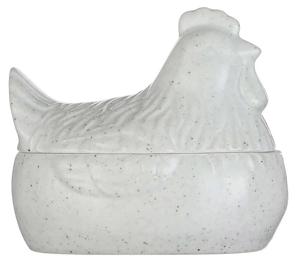 Фигурка Mica Decorations «Курица», белая, 13x10,5x11