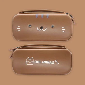 

Storage Bag For Nintend Switch Travel Portable Switch Bag Cat Theme Protective Bag Water Resistent Carrying Shell With Stand