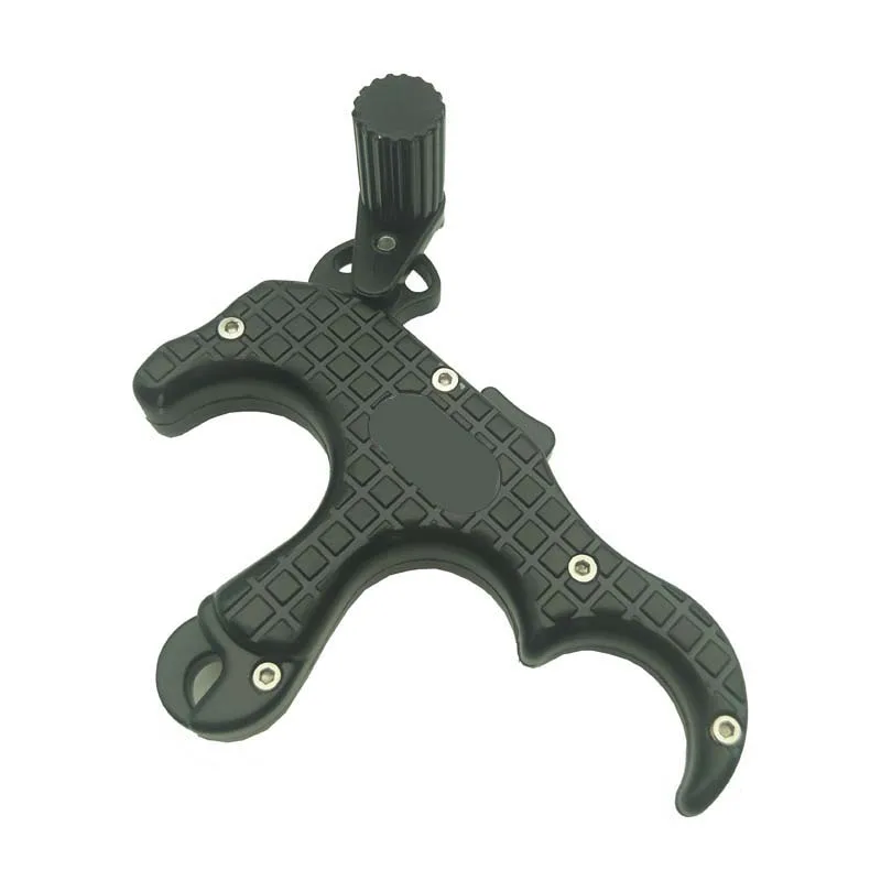 Archery Finger Grip Trigger Automatic 3 Finger Release Aids Right Hand