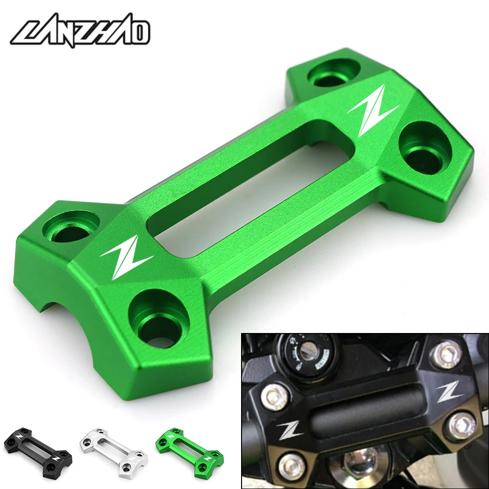 Z manillar de la motocicleta elevador abrazadera cubierta de aluminio CNC  accesorios para Kawasaki Z250 2012 2013 Z300 2014, 2015 de 2016 Z800 2014  2016|Cubiertas y molduras ornamentales| - AliExpress