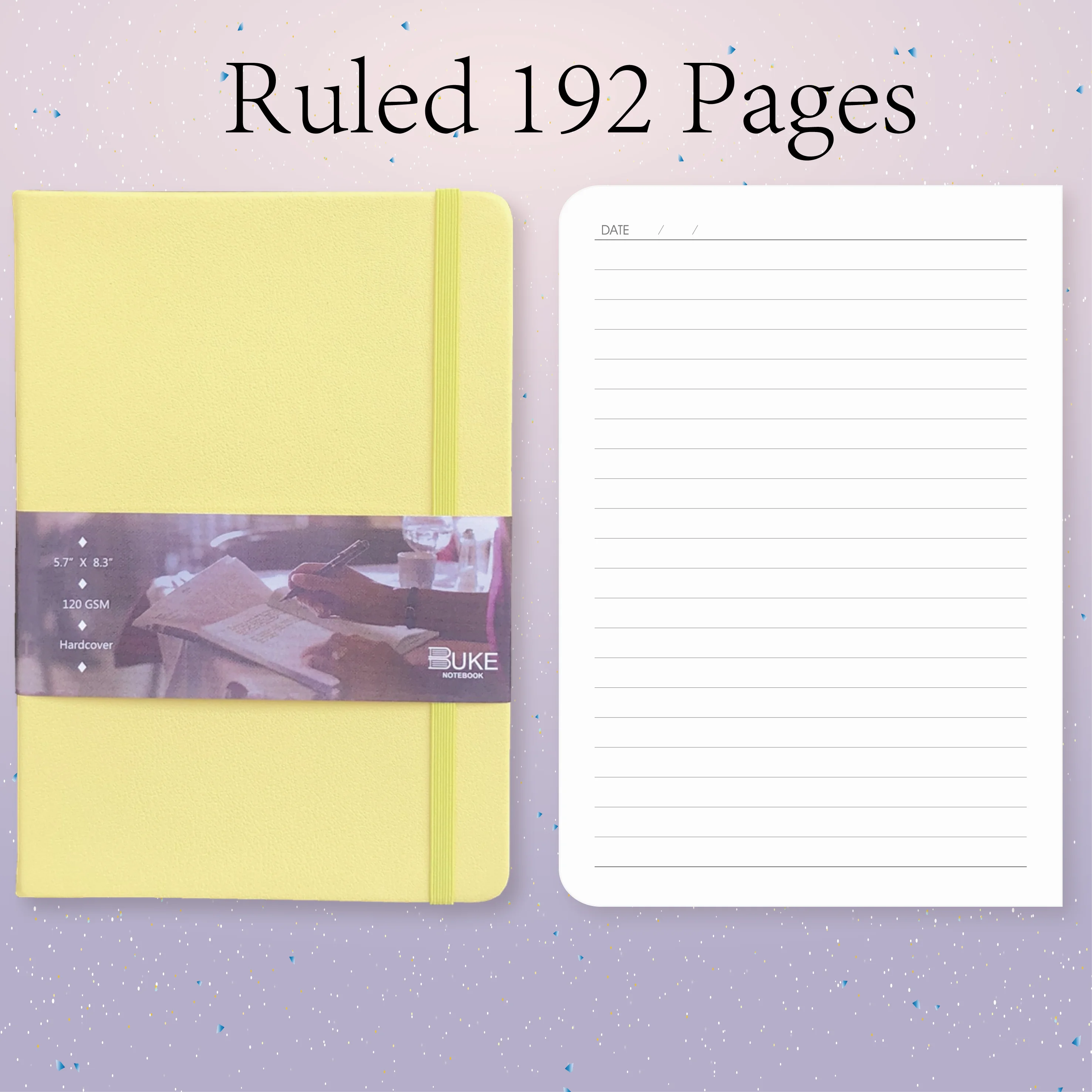120 GSM Notebook Paper Unpunched Paper A5 Planner Sheets Journal Paper A5 Lined Paper Stationery