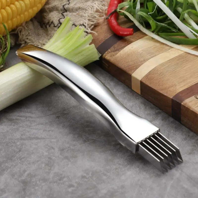 Многоцелевой лук резак из нержавеющей стали пластиковый слайсер для овощей