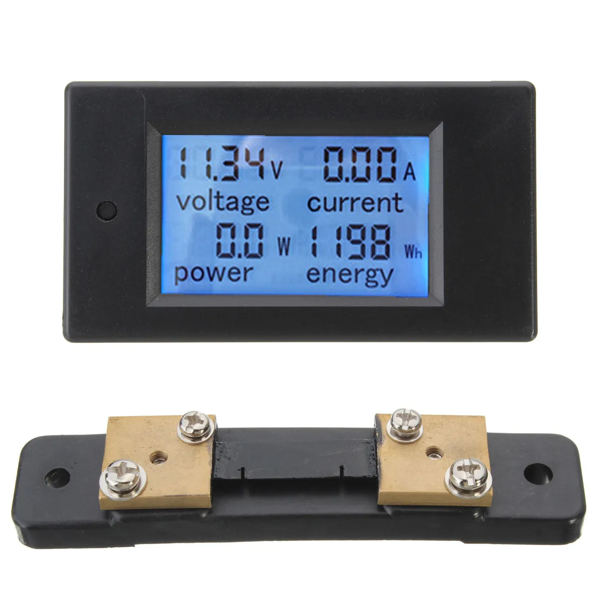 100A DC 6.5V 100V Digital Multifunction Power Meter Energy Monitor