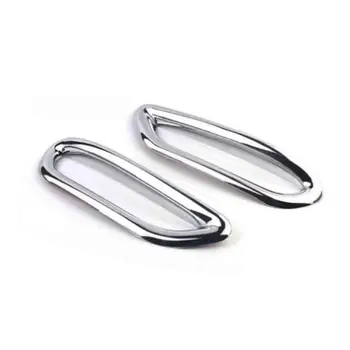 

For Car J11 2014-2017 Car Styling Accessories Chrome-plated Rear Fog Lampshade Lighting Bumper 2 Pieces