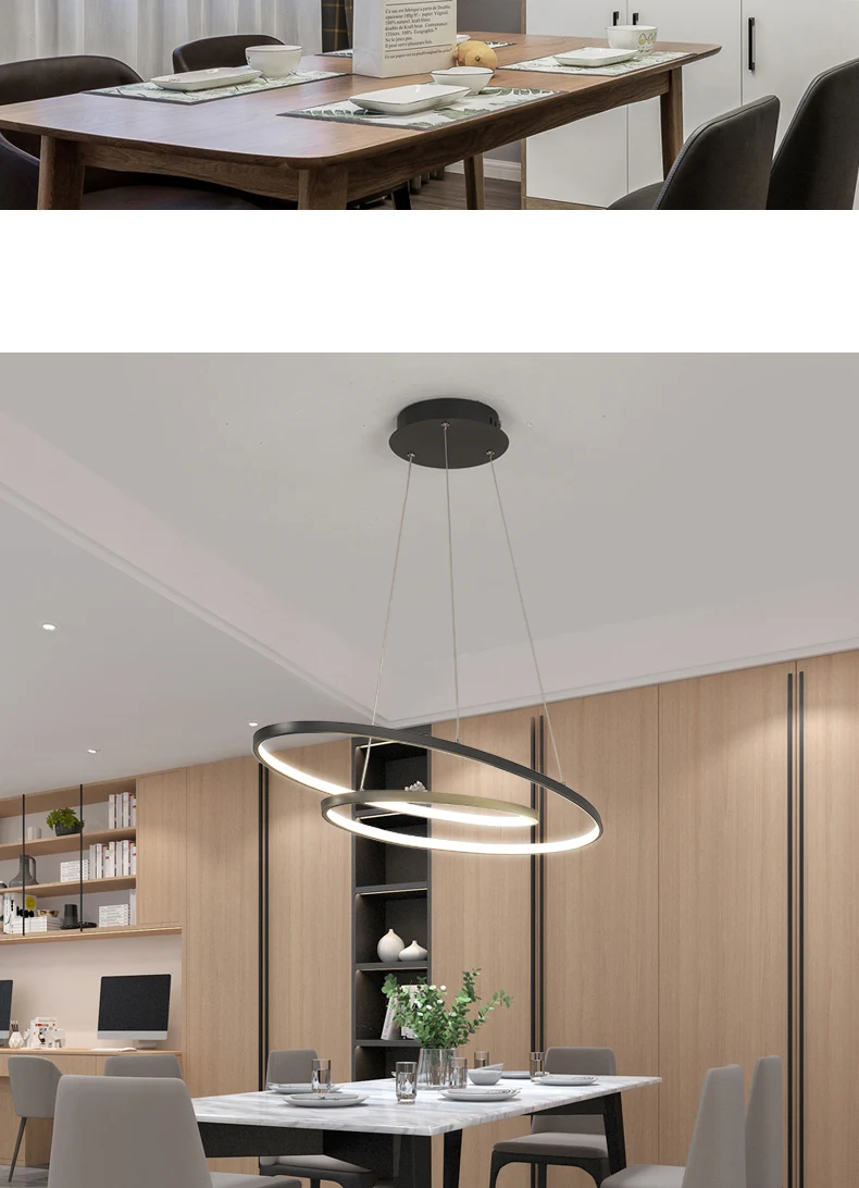 Новинка, современный подвесной светильник для спальни, гостиной, столовой, офиса, комнаты, Креативный светодиодный подвесной светильник, вход 110 В 220 В