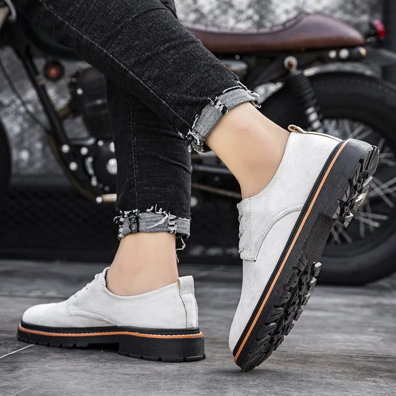 Men Shoes Tooling Casual Natural Leather Brand Shoes Men Business Casual Office Formal High Quality Shoes Comfy Zapatos Hombre