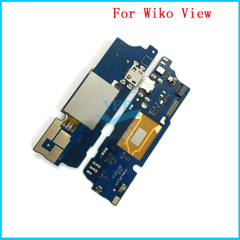 Lysee Mobile Phone Flex Cables USB Charging Port Dock Connector Flex Cable With Microphone For Wiko Plup 4G 