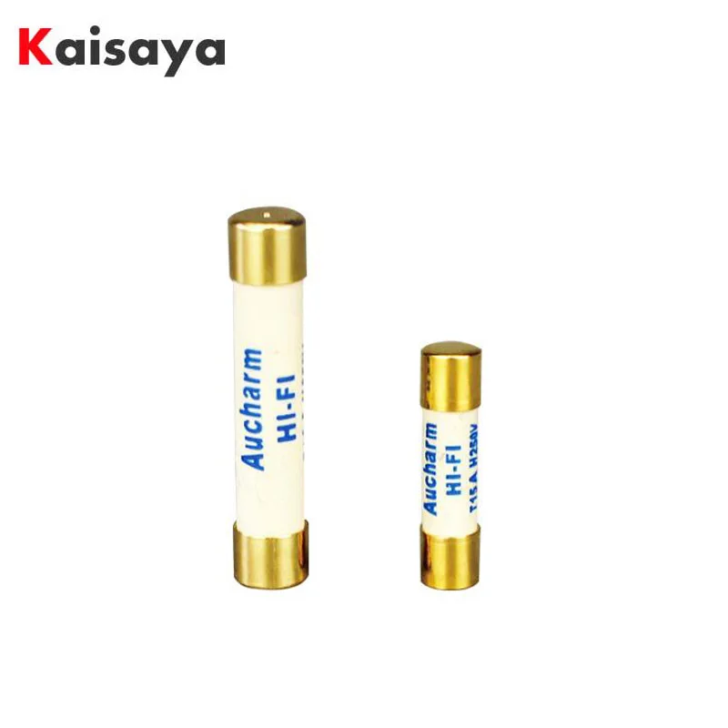 

2pcs HIFI Silver alloy Fuse CD Audio Amplifier Tube Amp Fuse / 0.5A 1A 2A 3A 4A 5A 6A 8A 10A 15A Slow Blow Fuse T0984