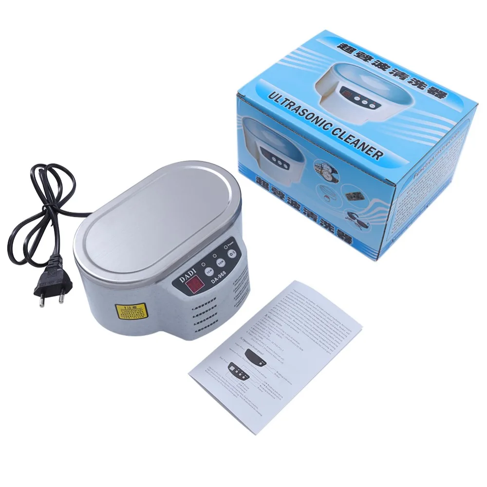 Ultrasonic Cleaner Mini Glasses Jewelry Circuit Board Cleaning Machine Intelligent Control Bath Eyeglass Cleaner