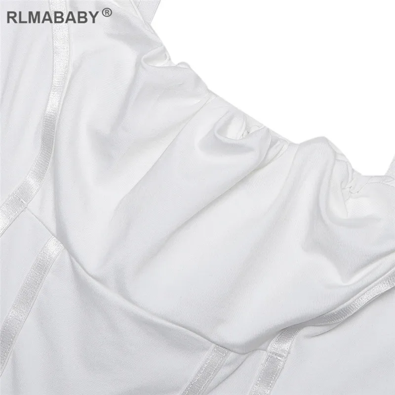 RLMABABY сексуальный ромб с открытыми плечами женский короткий узкий топ с вырезом лодочкой короткий летний белый топ Повседневный однотонный уличная Розовая Майка