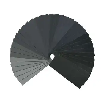 

120 To 3000 Assorted Grit Sandpaper For Wood Furniture Finishing, Metal Sanding And Automotive Polishing, Dry Or Wet Sanding, 9
