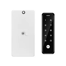 Teclado de toque digital código senha número armário bloqueio 125khz em id rfid cartão fechadura elétrica para porta gaveta do armário