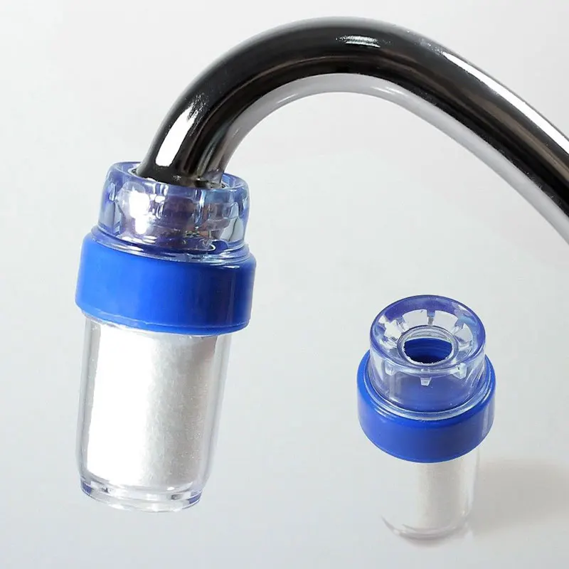Faucet Replacement Purifier Filters+5 Tap Bathroom Kitchen Free Hot Water Saving Filter Activated Household Clean Plug New