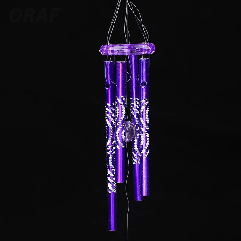 Дельфин креативный кристалл металлические трубки Windchime ветер Chime домашний Декор