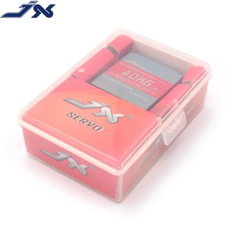 JX Servo RD-B7640MI-360 40 кг 8,4 V сервопривод 360 градусов Магнитный индукционный полный ЧПУ алюминиевых корпусов механическая рука робота
