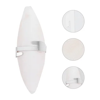 

6 Set Bird Cuttlebone Cuddle Bone Chewing Cuttlefish Bone with Metal Holder