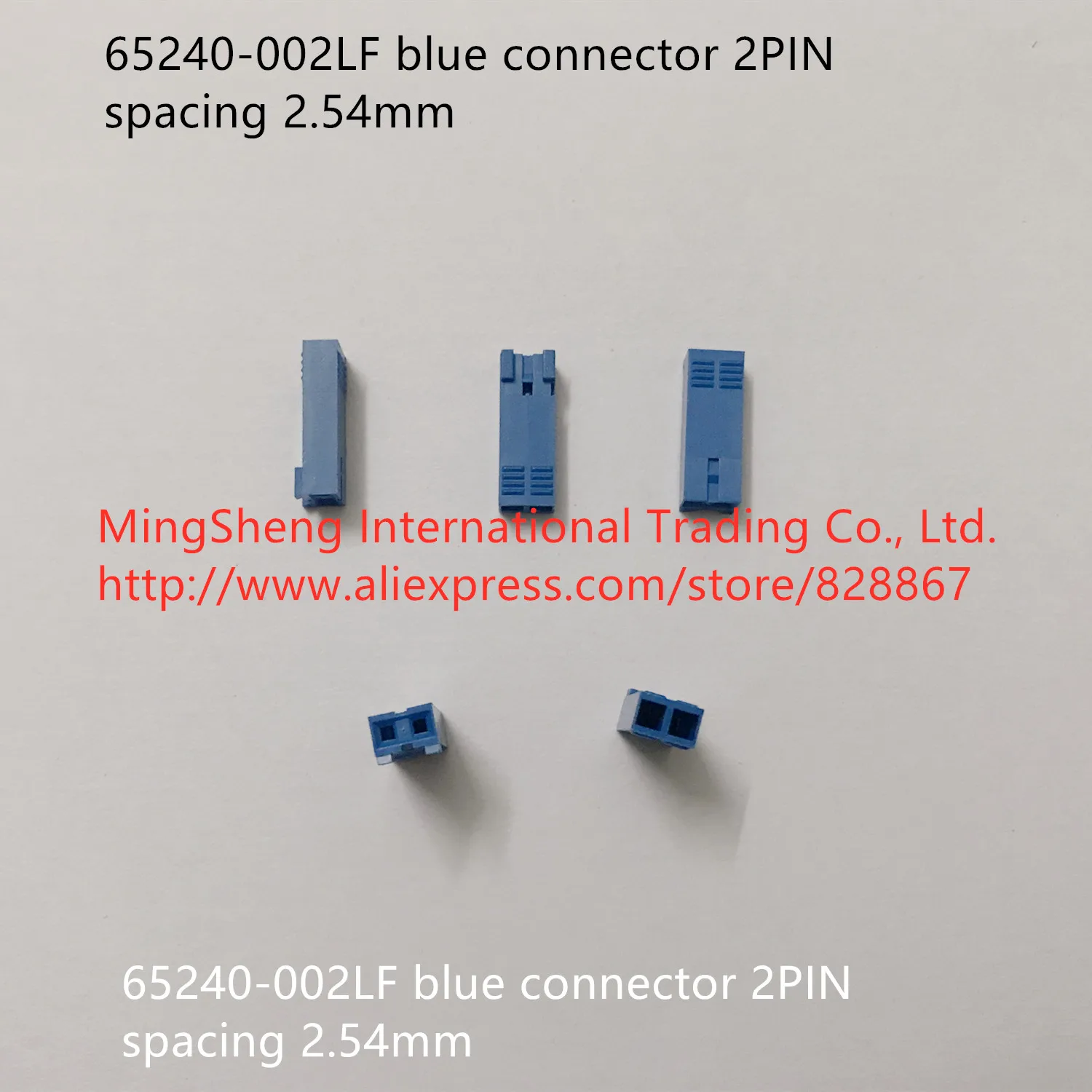 

Original new 100% 65240-002LF blue connector 2PIN spacing 2.54mm