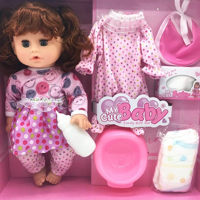 Boneca Lovely Doll Lançamento Linda Brinquedo infantil toda em