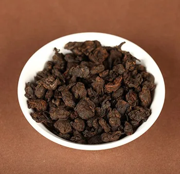 

2005 Aged Yunnan Laochatou Menghai Ancient Tree Ripe Puer Tea for Warm Stomach and Poria Cocos
