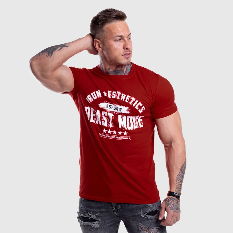 Muscle Dr. Brothers, популярный бренд, летняя спортивная футболка с коротким рукавом в европейском и американском стиле, Мужская одежда для бега, тренировок, тренировок, M