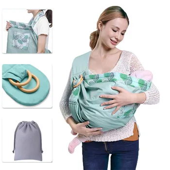 

0-36M Baby Carrier portabebe Sling Breathable Cotton Breastfeeding portabebe Newborn canguru front carry horizontal baby wrap