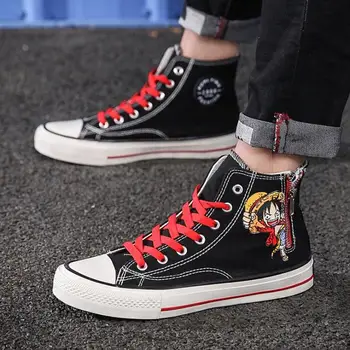 

Unisex Fashion Sneakers New Men Canvas Shoes Skateboarding Shoes Women Flats Reflective Skate Shoes Casual Loafers High Quality