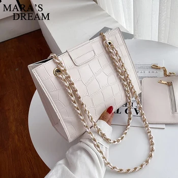 

2 Pcs/set Stone Pattern Small PU Leather Crossbody Bags For Women 2020 Solid Color Shoulder Handbags Female Cross Body Bag