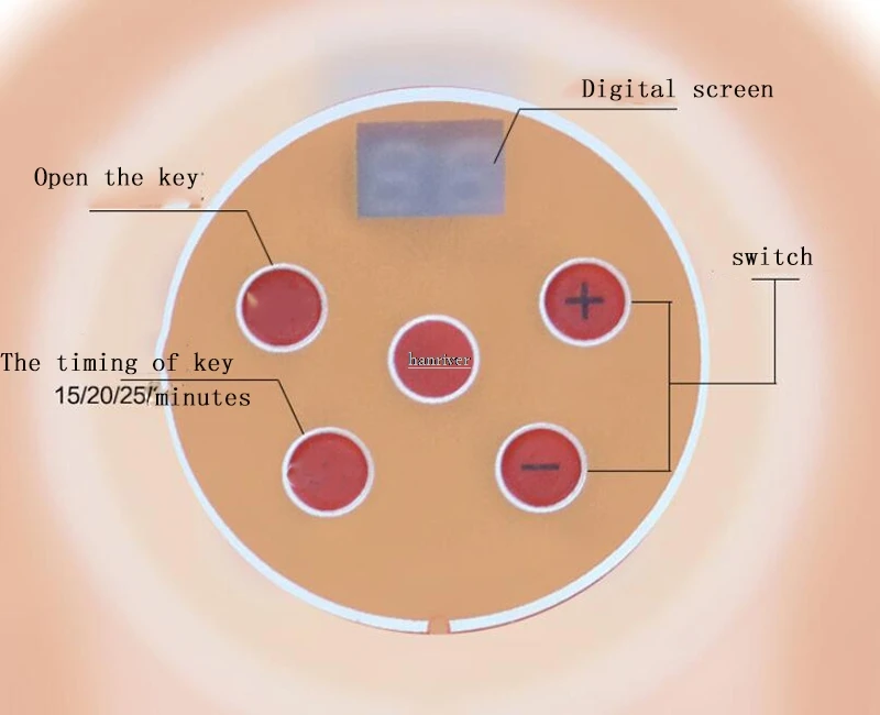 HANRIVER Air wave old man in the leg massager crus household pneumatic pressure at the bottom of the leg massager