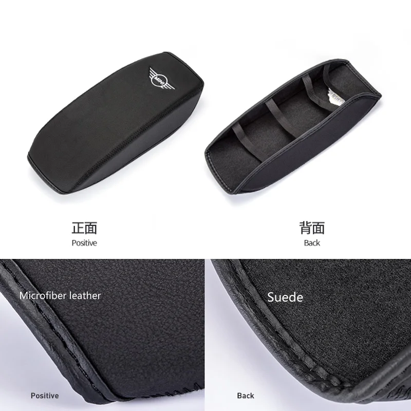 Подлокотник для автомобиля из микрофибры кожаный коврик рук Mini Cooper One S JCW F54 F55 F57 F60