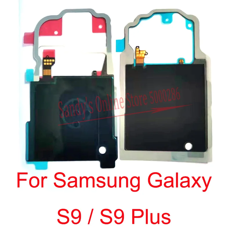10 шт. беспроводной NFC гибкий кабель для Samsung Galaxy S9 G960 / Plus G965 + зарядная розетка