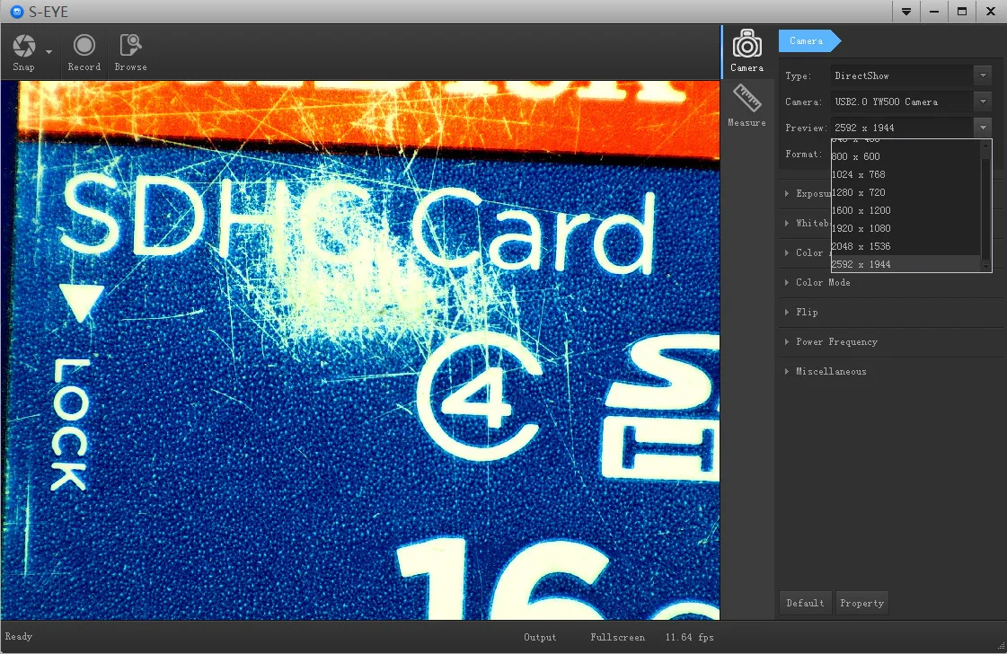  USB High Definition Electron Microscope Binocular Triocular Electronic Eyepiece C Interface Industr