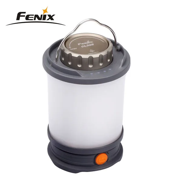 Фонарь для кемпинга Fenix CL30R макс. 650 люмен перезаряжаемый с Micro-USB серый | Лампы и