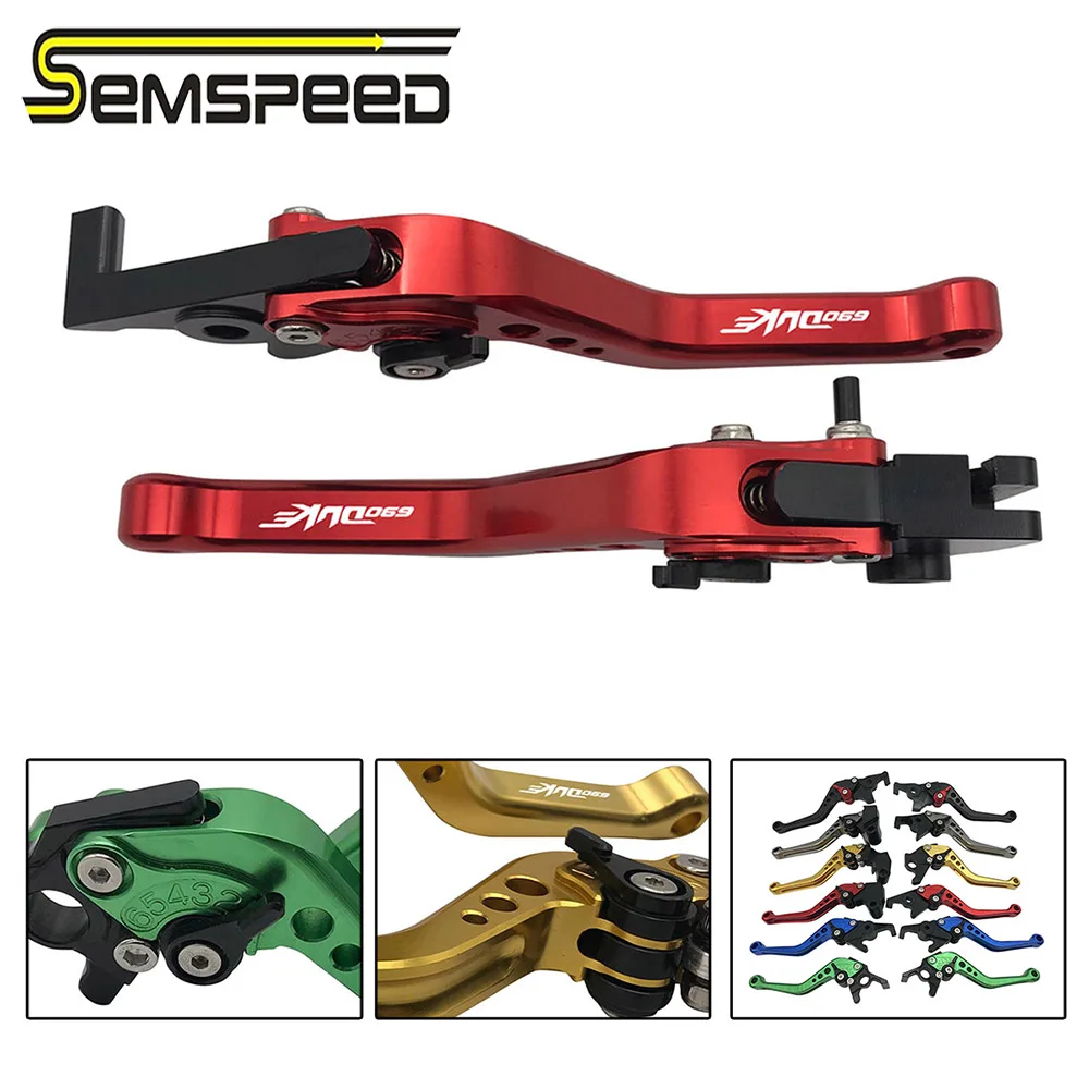 SEMSPEED ForDUKER/SMC R/SM/ENDURO R Мотоцикл с ЧПУ Регулируемые Короткие сцепные рычаги ручные